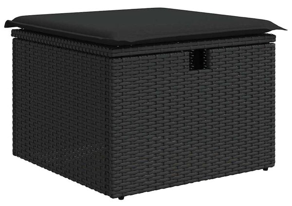 Kanapé Szett párnával 6 pcs polirattan