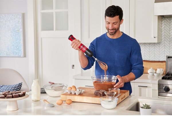 Kézi mixer Black+Decker BCKM1012KR 7,2 W piros