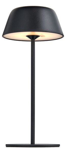 LIGHT UP LED asztali lámpa 27 cm, fekete