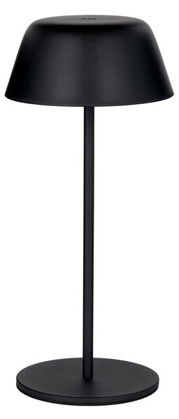 LIGHT UP LED asztali lámpa 27 cm, fekete