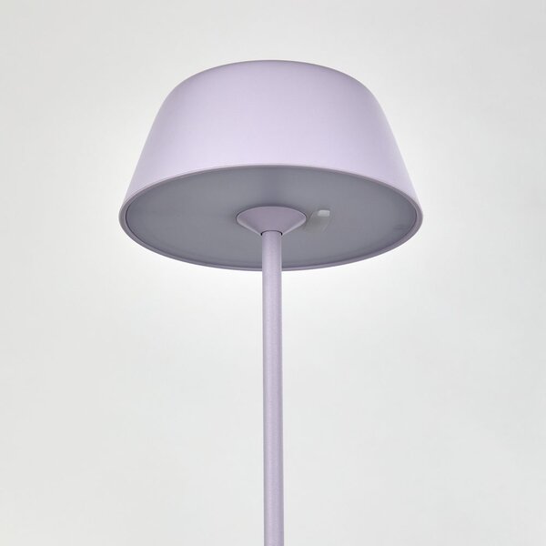 LIGHT UP LED asztali lámpa 27 cm, lila