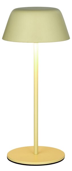 LIGHT UP LED asztali lámpa 27 cm, sárga