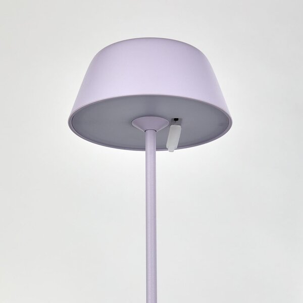 LIGHT UP LED asztali lámpa 27 cm, lila