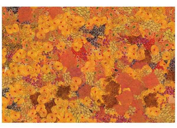 Tapéta absztrakció ihlette G. Klimt