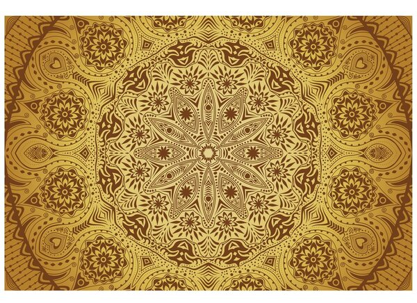 Tapéta dísz Mandala csipkével