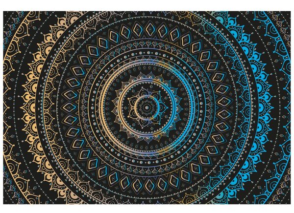 Tapéta Mandala nap mintával