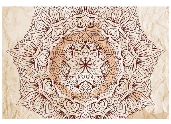 Tapéta absztrakt etnikus Mandala