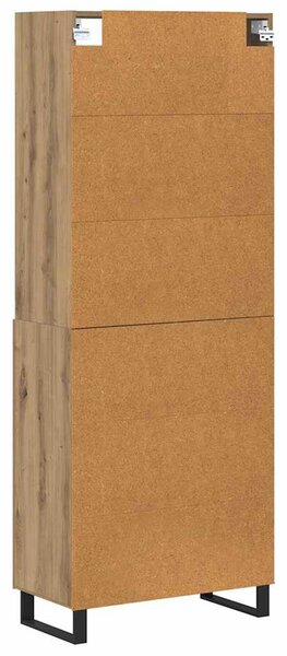 Magasfiú 2 pcs Artisan tölgy 69,5 x 34 x 180 cm