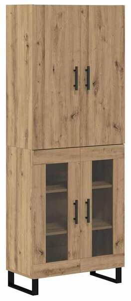 Magasfiú 2 pcs Artisan tölgy 69,5 x 34 x 180 cm
