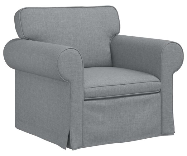VidaXL Kanapé 2 pcs Világosszürke