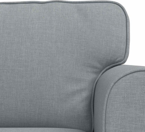 VidaXL Kanapé 2 pcs Világosszürke