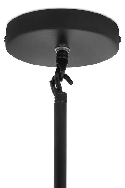 King Home Candelabr 6 Függőlámpa Alumínium Fekete Faág-inspirált