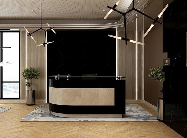 King Home Candelabr 6 Függőlámpa Alumínium Fekete Faág-inspirált