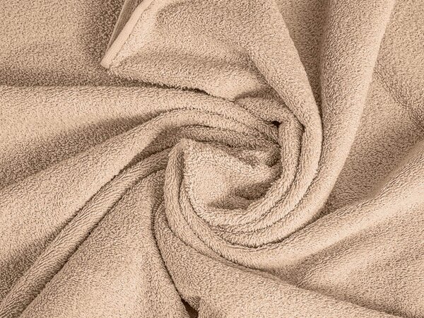 CLARYSSE ELEGANCE törölköző 70x140 cm homokszínű, 100% pamut