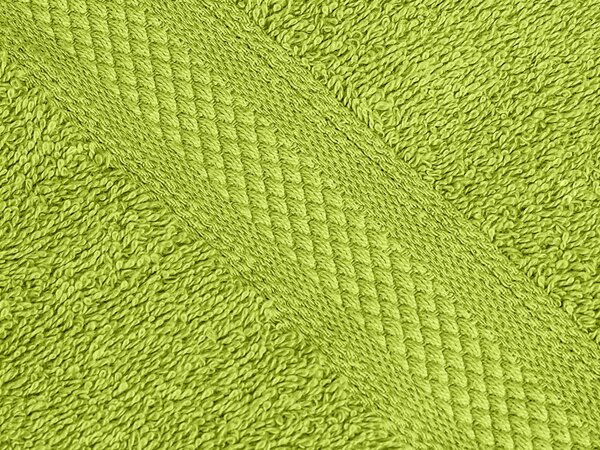 CLARYSSE ELEGANCE törölköző 70x140 cm zöld, 100% pamut