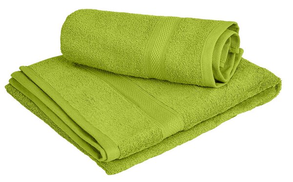CLARYSSE ELEGANCE törölköző 70x140 cm zöld, 100% pamut
