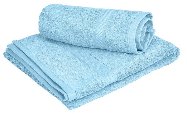 CLARYSSE ELEGANCE törölköző 70x140 cm világoskék, 100% pamut