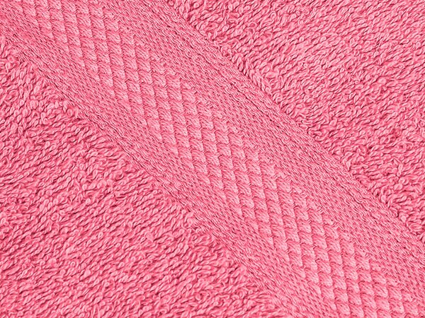 CLARYSSE ELEGANCE törölköző 60x110 cm korall, 100% pamut