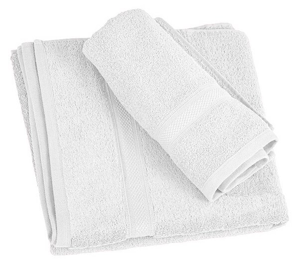 CLARYSSE ELEGANCE kéztörlő 60x110 cm fehér, 100% pamut