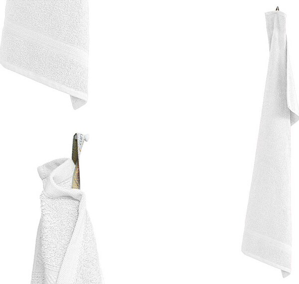 CLARYSSE ELEGANCE kéztörlő 60x110 cm fehér, 100% pamut