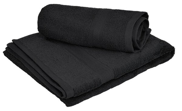 CLARYSSE ELEGANCE kéztörlő 60x110 cm antracit, 100% pamut