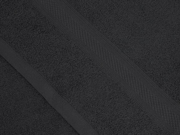 CLARYSSE ELEGANCE kéztörlő 60x110 cm antracit, 100% pamut