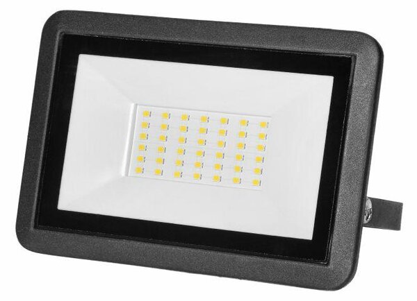 FARO LED-es Reflektor 30W, 2400lm, IP65, 4000K, Alumínium + üveg