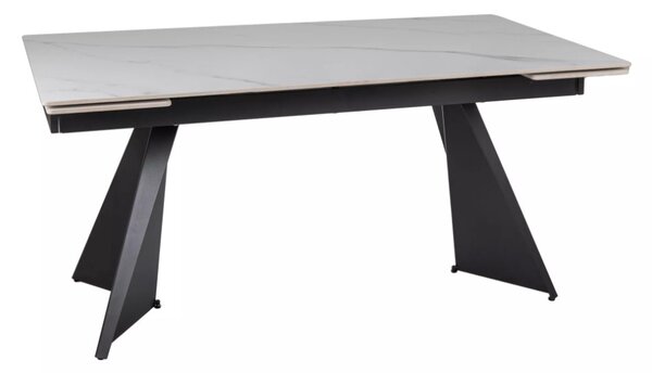 Laconi bővíthető étkezőasztal fehér 160-220 cm