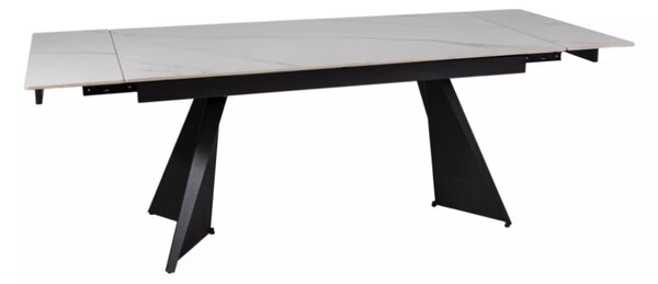 Laconi bővíthető étkezőasztal fehér 160-220 cm