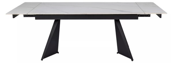 Laconi bővíthető étkezőasztal fehér 160-220 cm