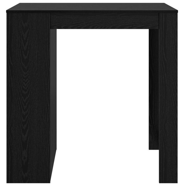 Bárasztal 102 x 70 x 103,5 cm Szerelt Fa Fekete tölgy