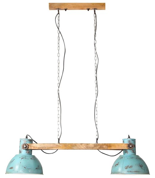 Kopott kék függőlámpa 25 W 85x28x109 cm E27