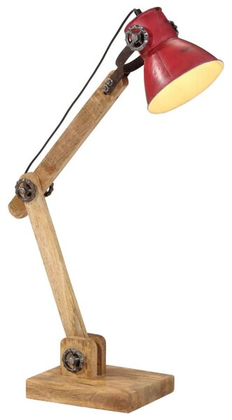 Kopott piros asztali lámpa 25 W 23 x 18 x 96 cm E27