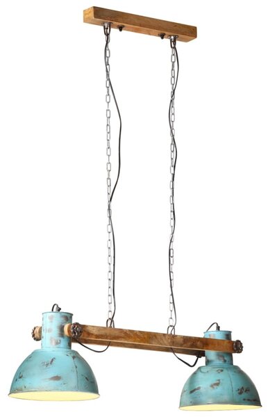 Kopott kék függőlámpa 25 W 85x28x109 cm E27