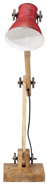 Kopott piros asztali lámpa 25 W 23 x 18 x 96 cm E27