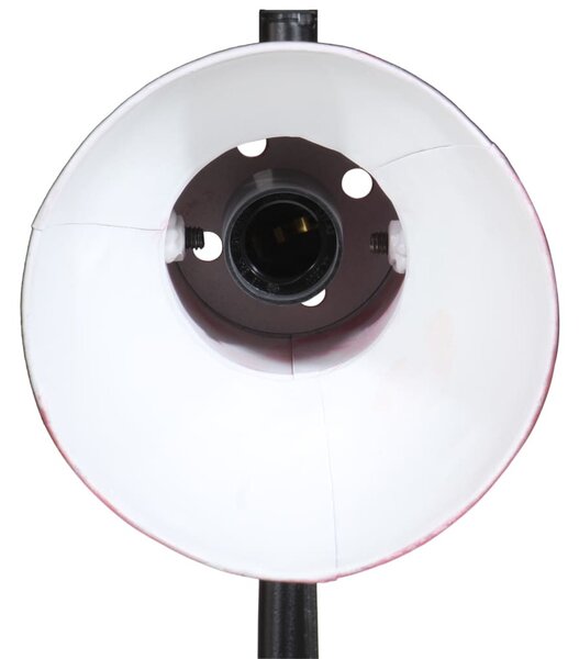 Kopott piros fali lámpa 25 W 25x25x90/140 cm E27
