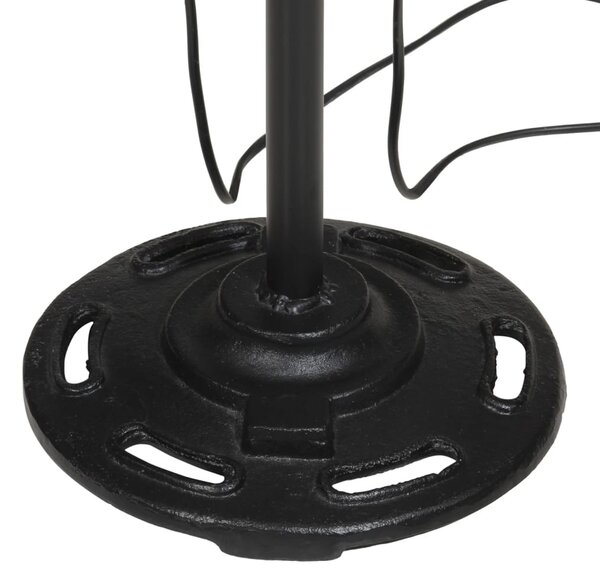 Kopott piros fali lámpa 25 W 25x25x90/140 cm E27