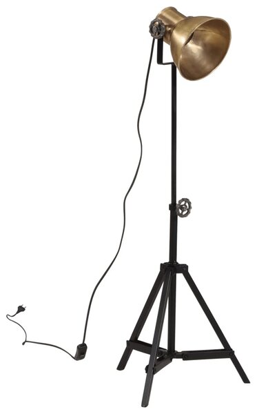 Antik sárgaréz állólámpa 25 W 35 x 35 x 65/95 cm E27
