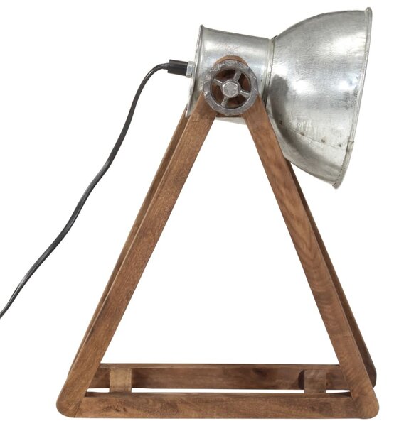 Vintage ezüst asztali lámpa 25 W 30x17x40 cm E27