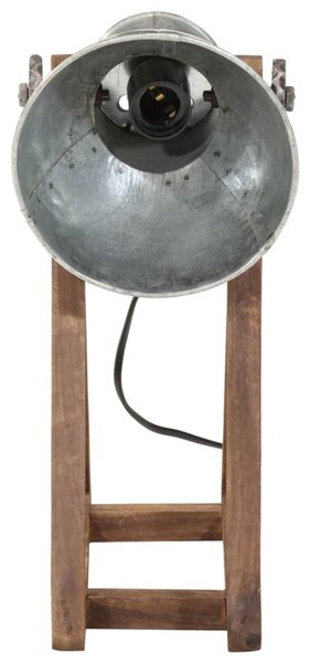 Vintage ezüst asztali lámpa 25 W 30x17x40 cm E27