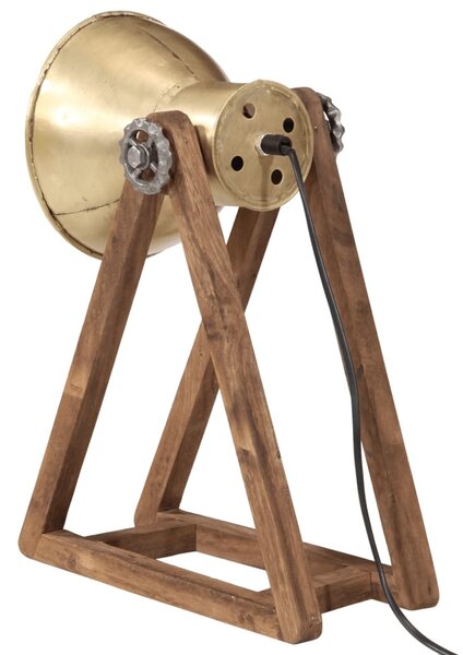 Antik sárgaréz asztali lámpa 25 W 30x17x40 cm E27