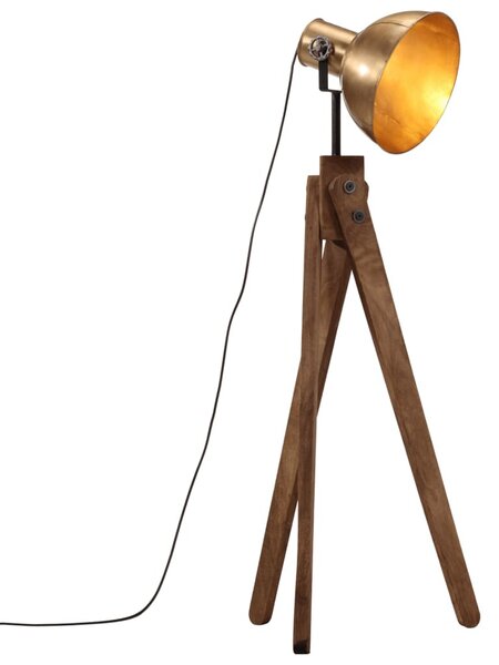Antik sárgaréz állólámpa 25 W 45x45x120 cm E27