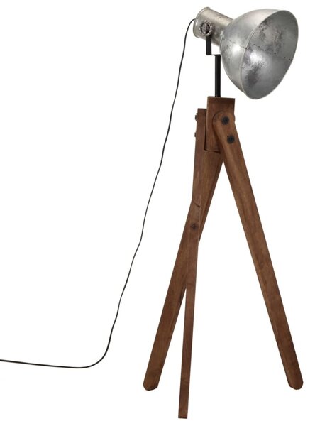 Vintage ezüst állólámpa 25 W 45 x 45 x 120 cm E27