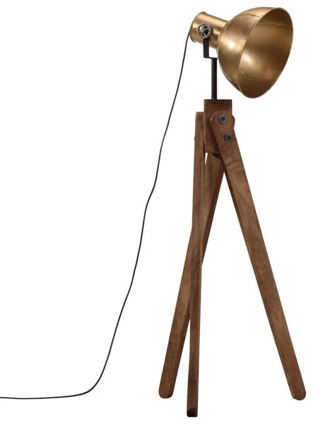 Antik sárgaréz állólámpa 25 W 45x45x120 cm E27