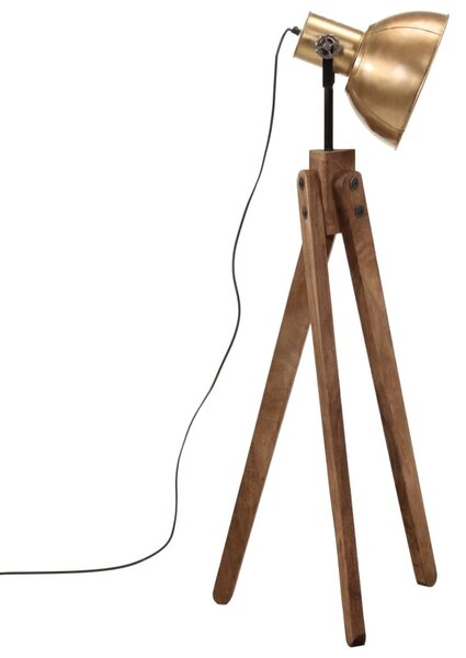 Antik sárgaréz állólámpa 25 W 45x45x120 cm E27