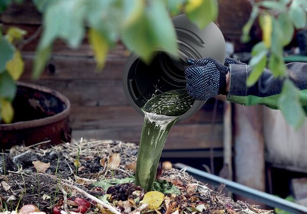 Prosperplast COMBIOLIQ komposztáló, fekete 25l
