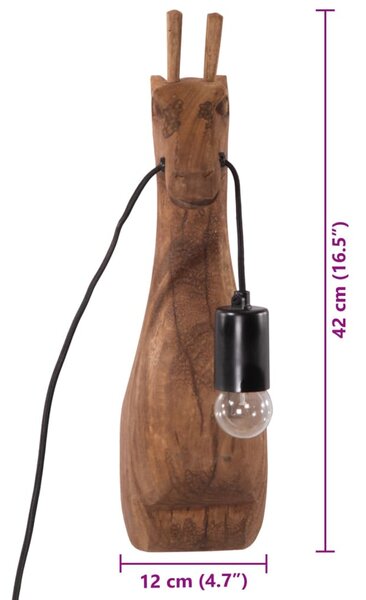 Állat formájú falilámpa 25 W 12x12x42 cm E27