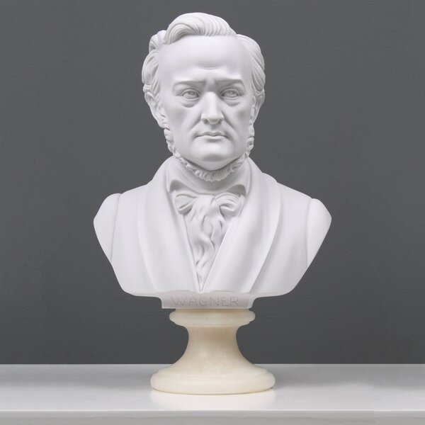 Wagner mellszobor márvány luxus lakberendezés modern lakásdekoráció