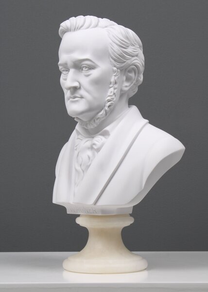Wagner mellszobor márvány luxus lakberendezés modern lakásdekoráció