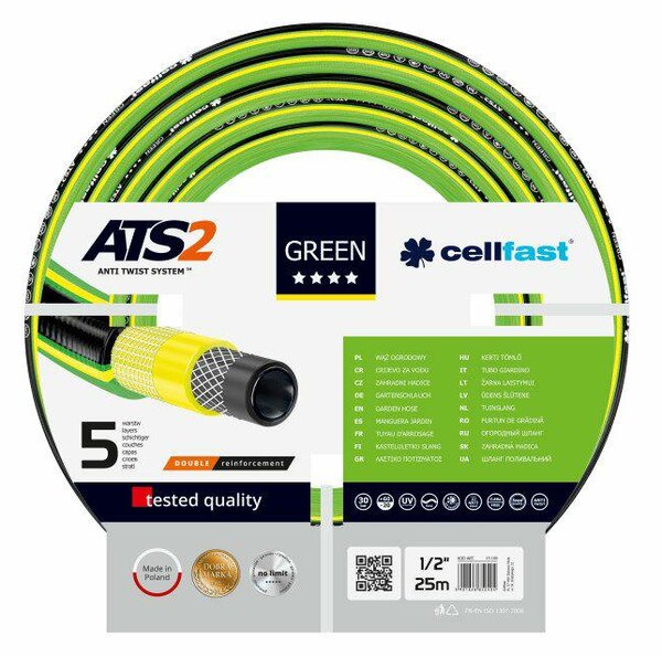 Cellfast GREEN 1/2" Kerti Tömlő 20 m